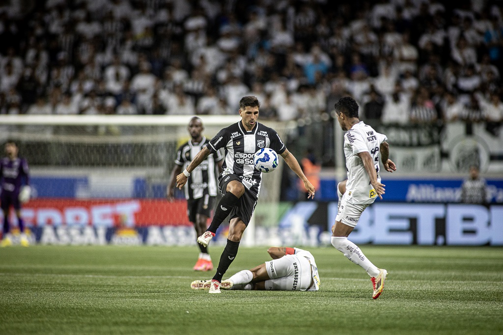 Série A: Em São Paulo, Ceará fica no empate sem gols com o Santos