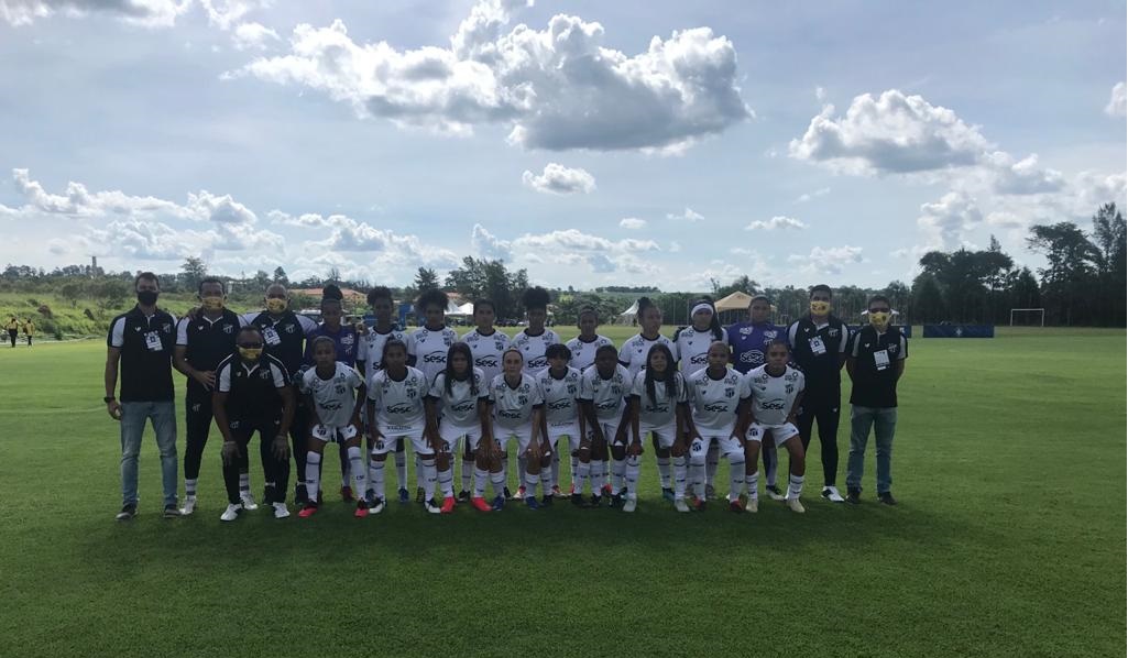 Fut. Feminino: Ceará busca o resultado e estreia com empate no Brasileiro Sub-18