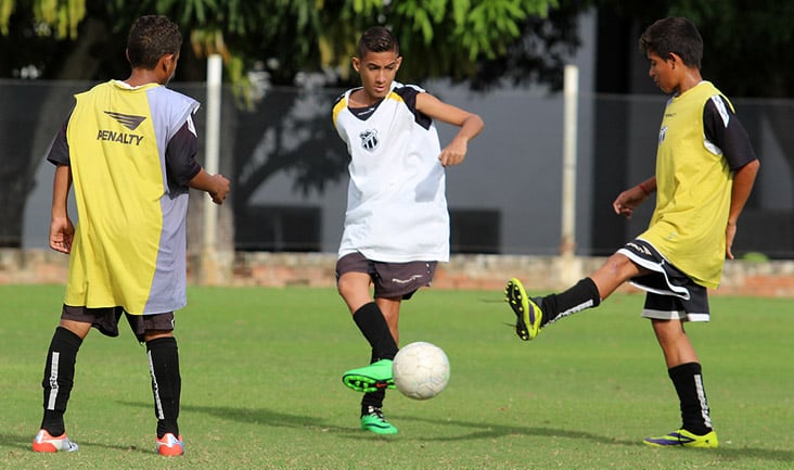 Estadual Sub-13: Pensando no Ferroviário, Ceará treinou nesta tarde