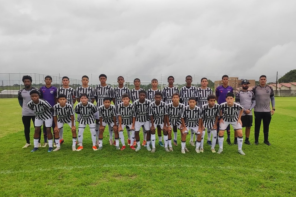 Sub-15: Ceará estreia na temporada com goleada por 4x0 diante do Tiradentes pela Liga Ceará de Futebol