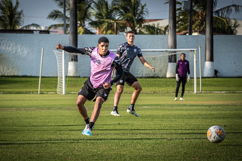 Sub-20: Ceará realiza dois treinos antes de viajar a Salvador para encarar o Bahia pela final da Copa do Nordeste Sub-20
