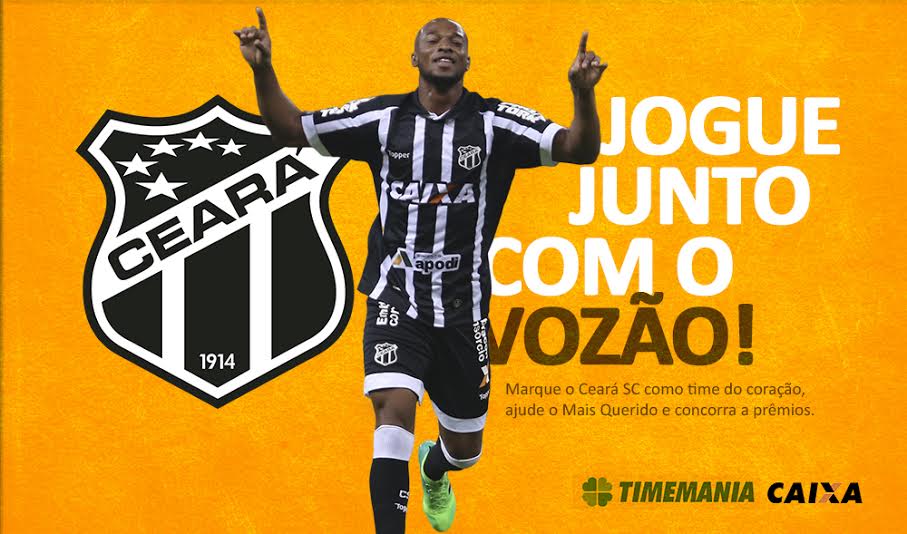 Aposte na Timemania e contribua com o crescimento do Ceará