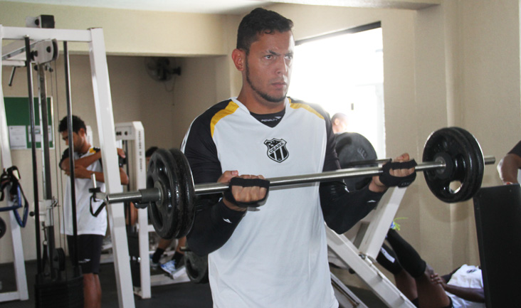 Manhã de hoje foi de treino físico para o grupo alvinegro