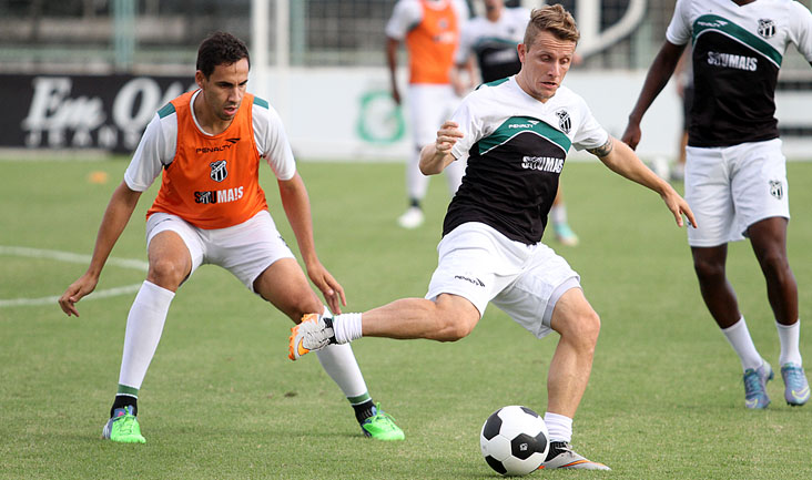 Elenco do Ceará concluiu preparação para duelo diante do Flamengo/PI