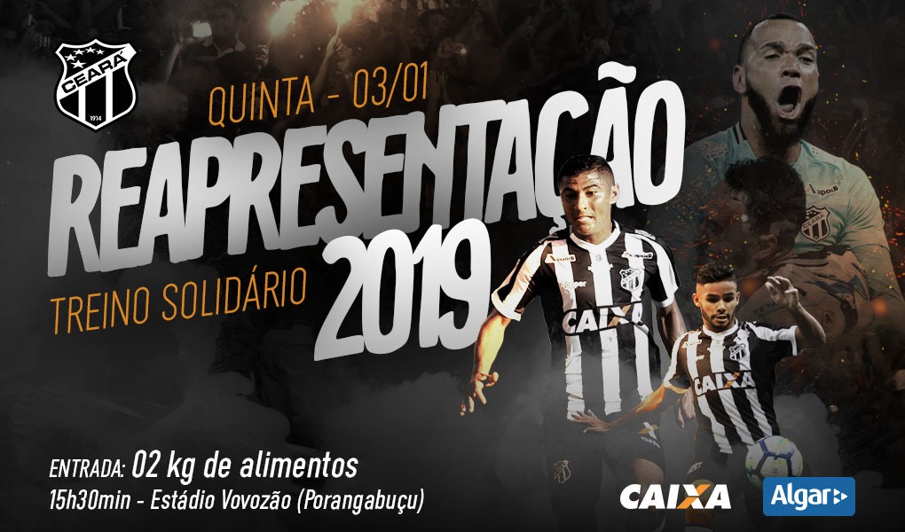 PRÉ TEMPORADA: Reapresentação do elenco acontecerá com portões abertos, em Porangabuçu