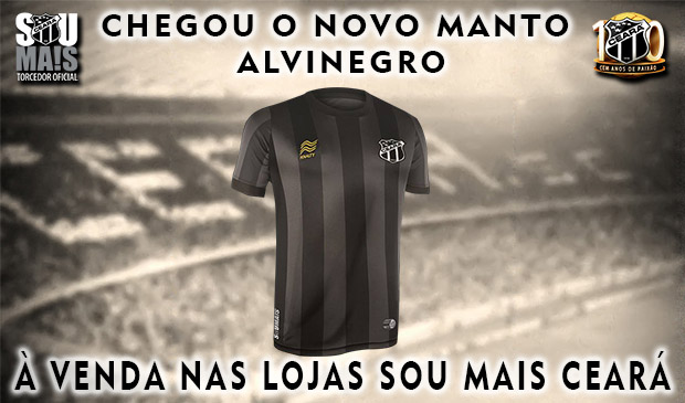 Novo manto alvinegro está à venda nas Lojas Oficiais do Clube